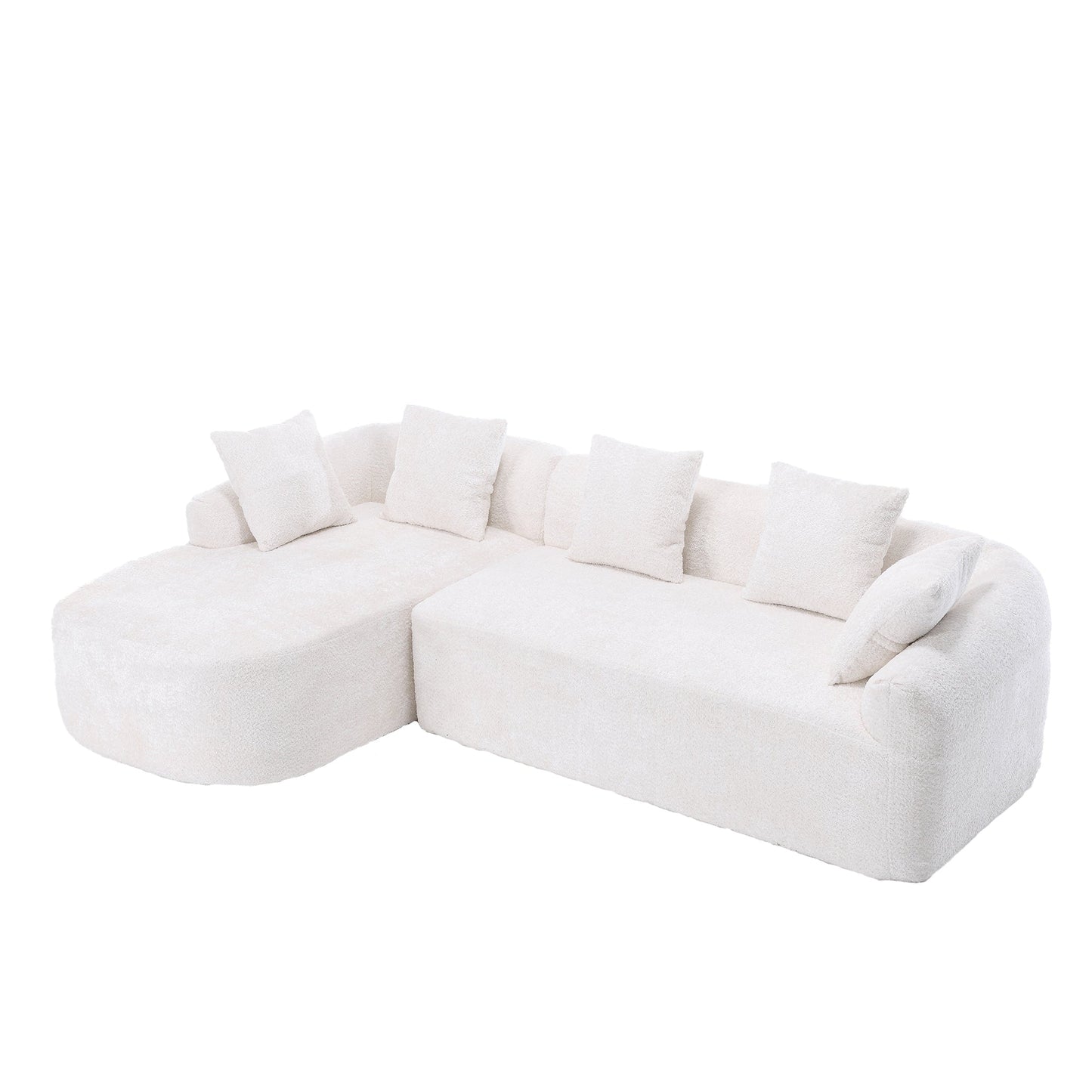 Oversized Comfy L-Shape Sofa