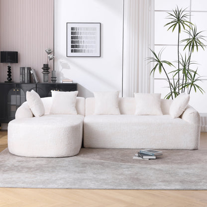 Oversized Comfy L-Shape Sofa