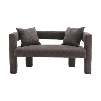 Modern Chenille Loveseat Sofa