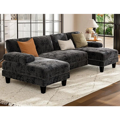 U Shaped Sectional Modular Sofa with Double Chaise