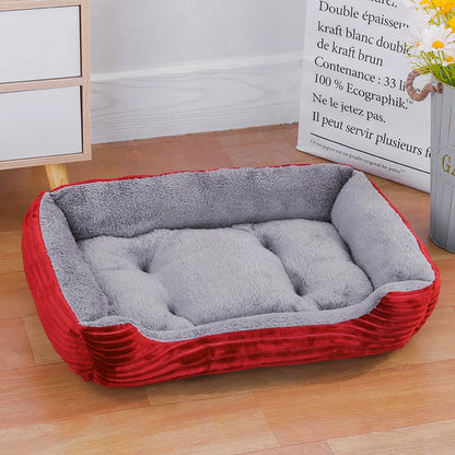 Color Square Design and Waterproof Dog Bed