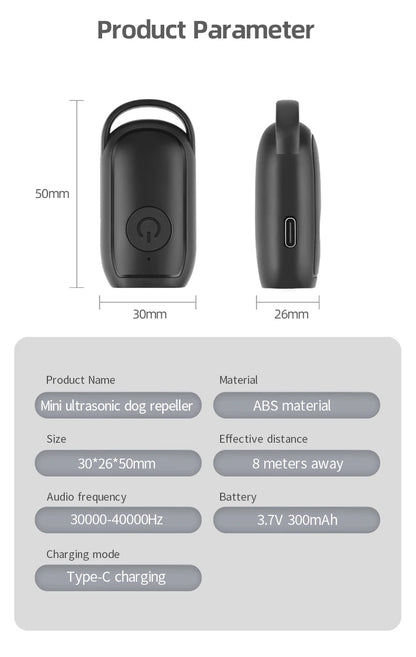 Handheld Ultrasonic Dog Repeller