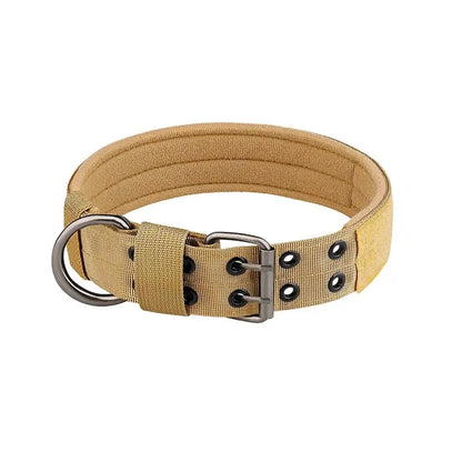 Nylon Tactical Dog Collar for Medium to Large Breeds