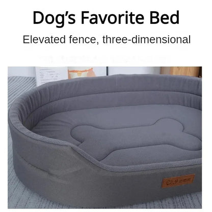 Plush Dog Bed | Comfortable Sleeping Spot For Your Pet