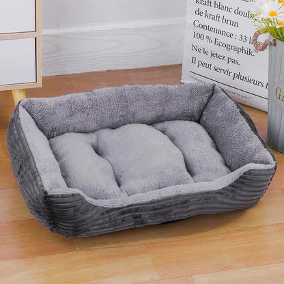 Color Square Design and Waterproof Dog Bed