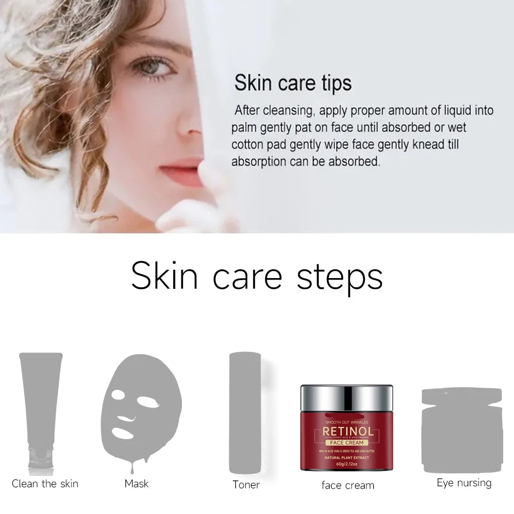 Retinol  Lifting, Firming, Repairing Moisturizing, Anti-Aging Skin Care