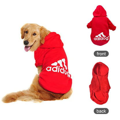 Adidog Dog Hoodies for all year long.