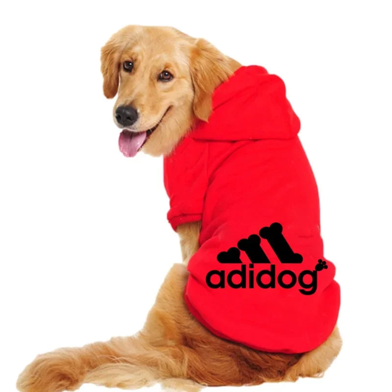 Adidog Dog Hoodies for all year long.