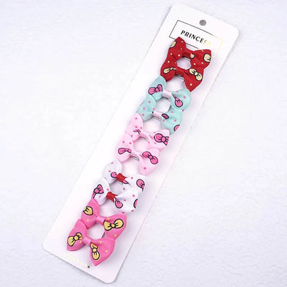 10 PCS - Dog Bows with Alligator Clip