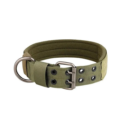 Nylon Tactical Dog Collar for Medium to Large Breeds