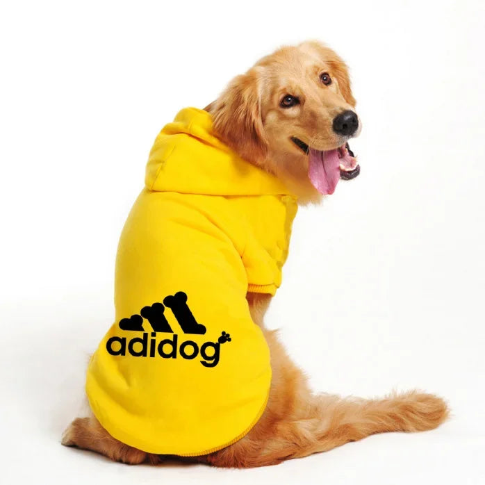 Adidog Dog Hoodies for all year long.