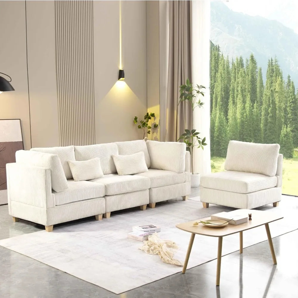 Convertible Modular Sectional Sofa