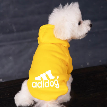 Adidog Dog Hoodies for all year long.