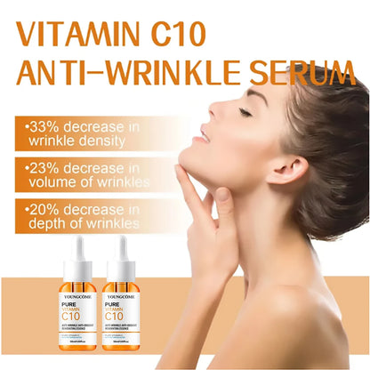 POWERFUL Vitamin C Facial Essence Beauty Hyaluronic Acid Serum