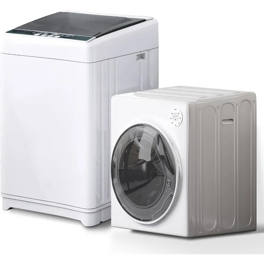 Washer and Dryer Combo Set, Compact 17.6LBS Full-Automatic