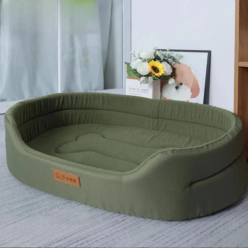 Plush Dog Bed | Comfortable Sleeping Spot For Your Pet