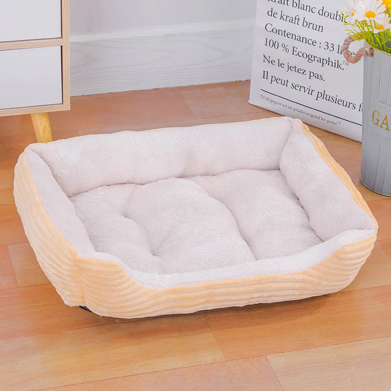 Color Square Design and Waterproof Dog Bed