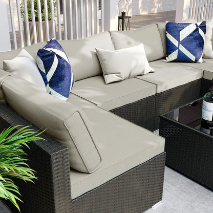 7 Pieces Patio Furniture Set