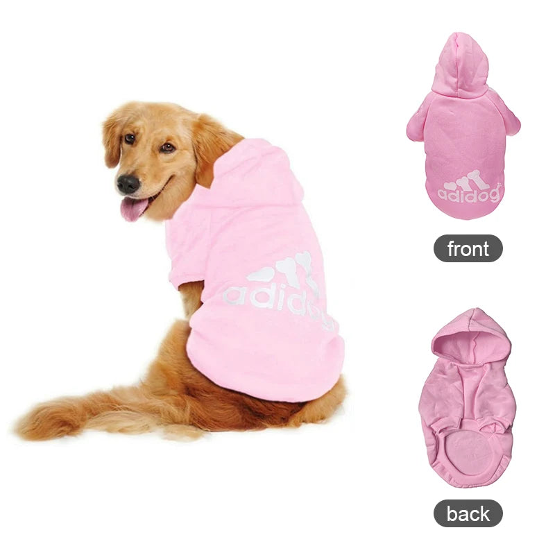 Adidog Dog Hoodies for all year long.