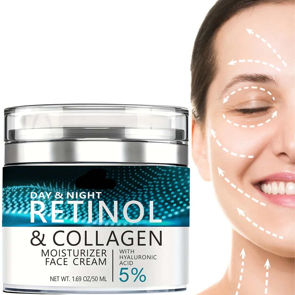 Day & Night Retinol Cream - Anti Aging, Moisturizing Cream