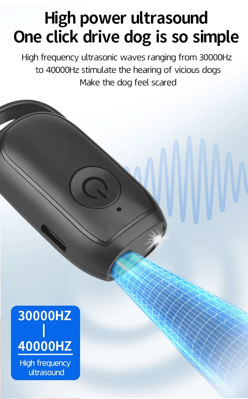 Handheld Ultrasonic Dog Repeller