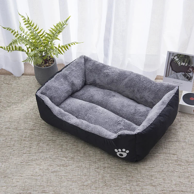 Color Square Design and Waterproof Dog Bed