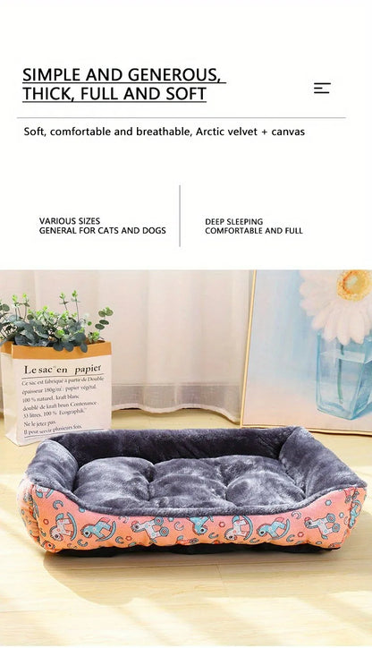 Plush Pet Bed