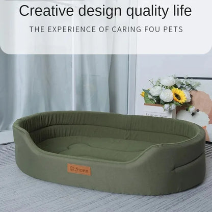 Plush Dog Bed | Comfortable Sleeping Spot For Your Pet