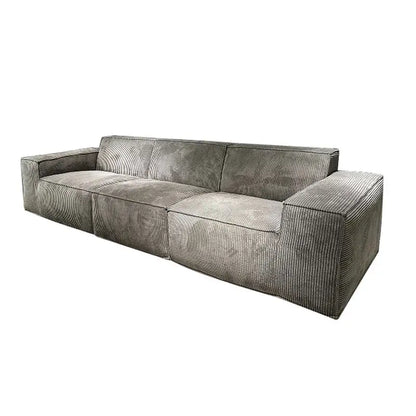 Nordic Light Luxury Style Corduroy Compression Couch